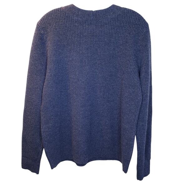 NWT PENDLETON Crew Neck Lamb's Wool Blend Sweater Ribbed Knit ?Unisex Large - Picture 4 of 8